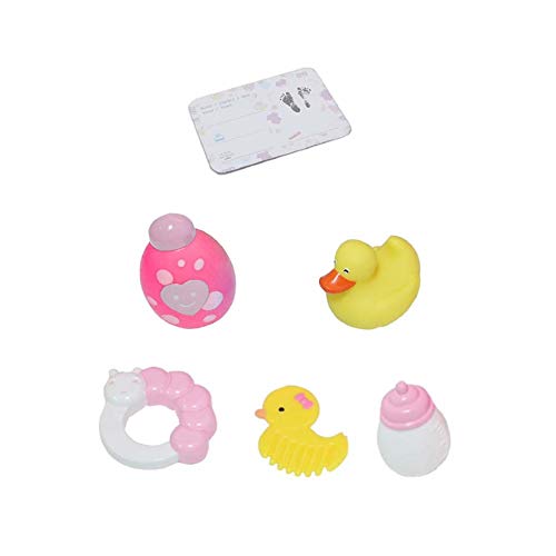 JC Toys - La Newborn | 10-teiliges Layette Deluxe Badewannen-Geschenk-Set | 30,5 cm lebensechte Vinyl-Puppe für… – Bild 5