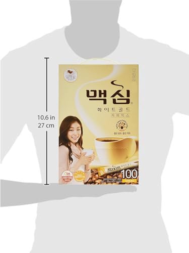 Maxim Mfg. Ma Into Im White Gold Instant Coffee - 100Pks, Sticks, Box