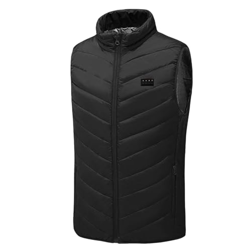 Heated Vest for Women and Men Winter Warm Lightweight Zip Up Coat Comfort Puffer Soft Clothes with 3 Heating Levels3