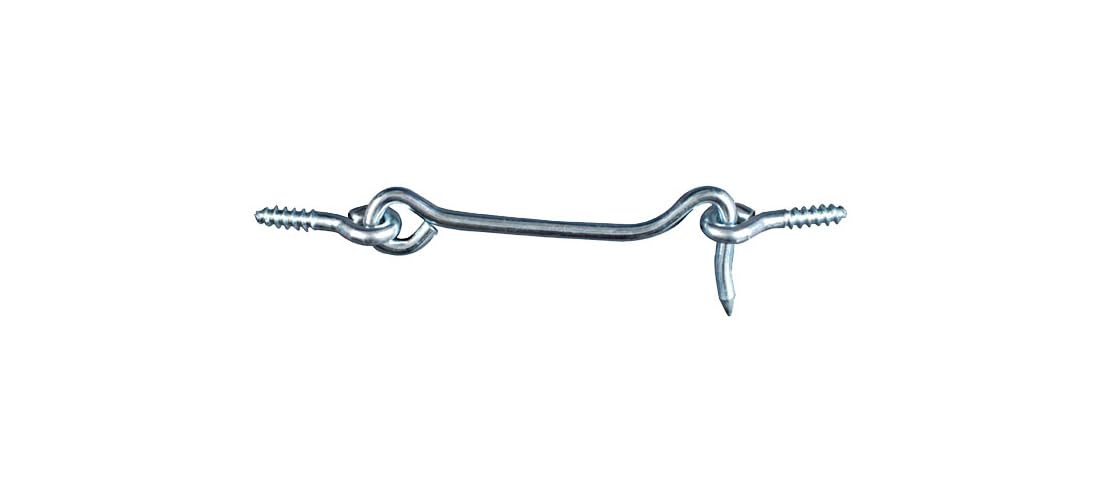 National Hardware N226-373 V2000 Hooks and Eye in Zinc plated,4 Inch