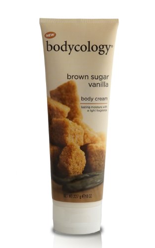 Bodycology Body Cream, Brown Sugar Vanilla, 8-Ounce (Pack of 2)