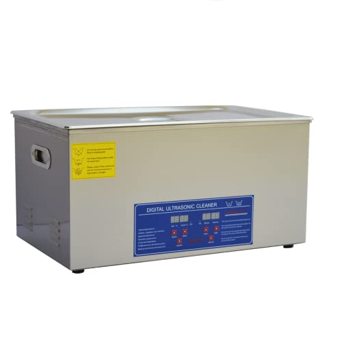 22L Stainless Steel Ultrasonic Cleaner JPS-80A Digital Control LCD NC Heating with Basket