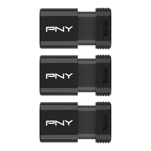 Image of 64GB PNY Elite-X Fit Type-C USB 3.2 Flash Drive - Up to 200MB /s Read, Advanced Performance, Convenient Portable Data Storage, Ultra Compact Fit Design, Type-C Connector, 3-Pack