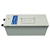 JHKGY Batterie 24V 60Ah Lifepo4,2000+ Batterie Au Lithium Fer Phosphate À Décharge Profonde,Batterie Rechargeable Au Phosphate De Fer,pour Solar RV Golf Cart Camper Marine