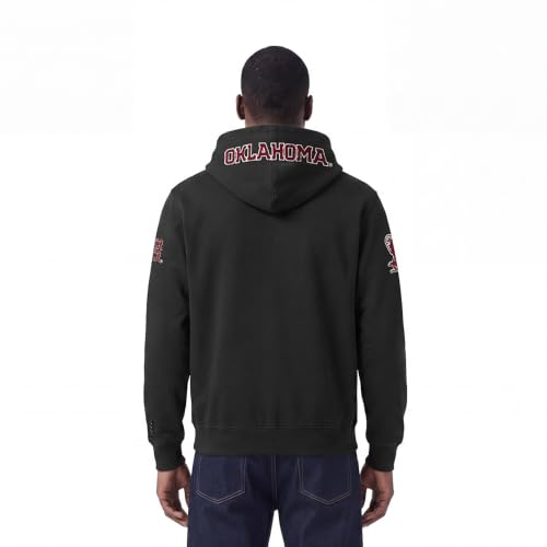 Image of Pro Standard Mens College Classic Chenille Cotton Double Knit Full Zip Hoodie