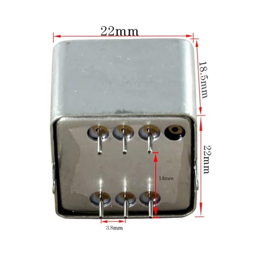 MDWXDOFP 600:10K Permalloy Audio Isolador de áudio amplificado vaca de áudio (1 transformador)