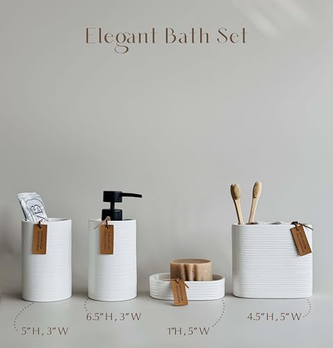 La mejor comparación de Accesorios para baño ceramica los 10 mejores. 6 Imagen adicional