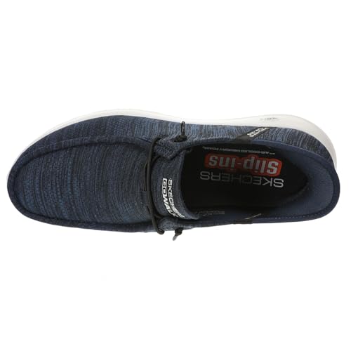 Skechers Skechers Men's Slip Ins Go Walk Max Free Hands Sneaker, Navy, 15
