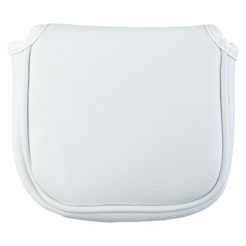 ZEETY Whiteout leather mallet headcover