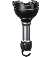 Leofoto YB-75LR Leveling Base with Handle, Lever Release, Hybrid Clamp, Long Handle with Hook, fo...