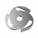 Wsymxuo Disc Weight 45-Rotation per Minute Adapter Stable Playback 45 Disc Adapter Reduced Vibration Sound Accessory, Silver