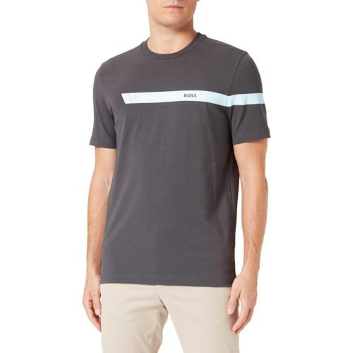 BOSS tee 2 Te2, Dark Grey27, M Hombres