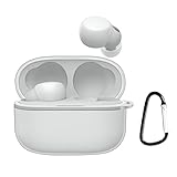 Eteslot Funda para Auriculares Sonys LinkBud S WF-LS900N, Funda Protectora de TPU Suave para Auriculares con Llavero, Funda Protectora a Prueba de Golpes para Auriculares Sonys LinkBud S WF-LS900N