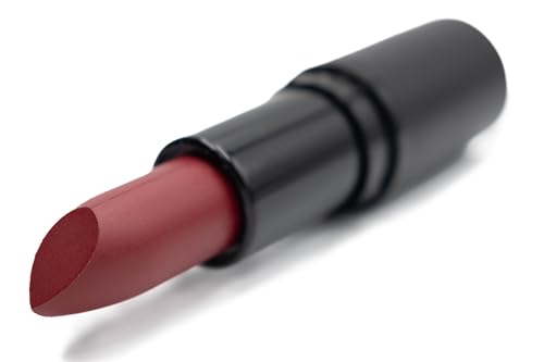 Image of Pure Ziva Daring Deep Red Lipstick Color Moisturizing Paraben Free, No Animal Testing & Cruelty Free Lip Makeup Color