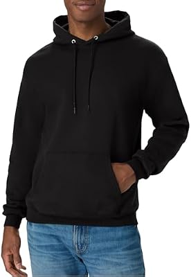 Hanes Men's Hoodie - EcoSmart Fleece Hooded Sweatshirt for Men & Women - Midweight Fleece - Big & Tall Available