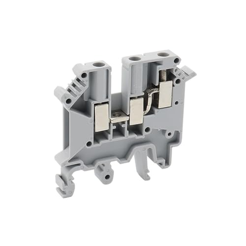 Bloque de terminales UK5-TWIN de 500V para carril DIN con conector de tornillo 3