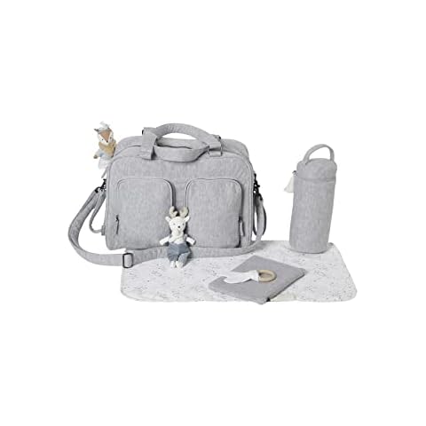 VERTBAUDETWickeltasche,Family", Sweatwaregrau meliertONE SIZE Cover