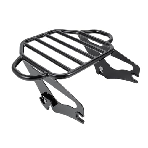 Porte-bagages amovible 2 places pour Touring Street Glide Electra Glide Road King 2009-2024