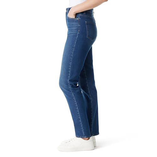 Image of Gloria Vanderbilt Womens Amanda Classic High Rise Tapered Jean Petite