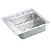 Elkay DRKADQ222050L2 Sink, Stainless Steel
