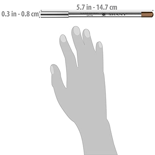 Shany Slim Liner Eye Pencil - Satin #TOP3