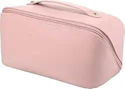 Bolsa Necessaire Feminina Organizador Maquiagem Viagem (Rosa)