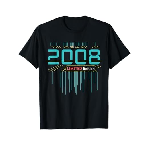 15 cumpleaños niño niña 15 años 2008 divertido regalo Camiseta