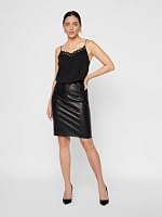 VERO MODA Female Bleistiftrock VMBUTTERSIA Hohe Taille Kurzer Rock – Ansicht 5