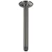 DELTA FAUCET U4999-KS Ceiling Mount Arm & Flange Shower Arm, Black Stainless
