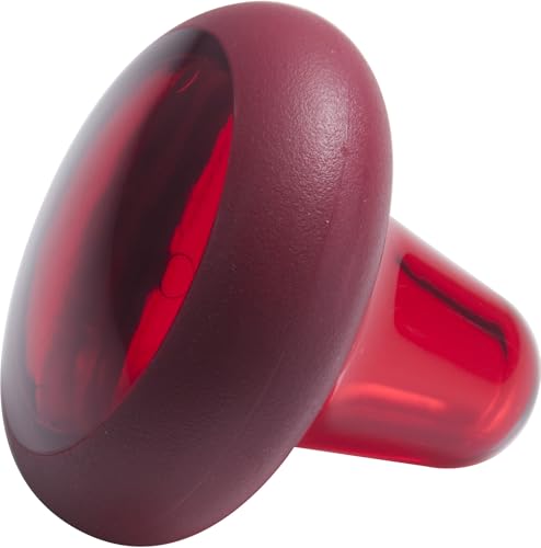 The Pressure Positive Co. Knobble II Handheld Massage Tool, Ruby Red