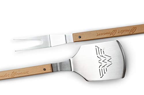 Set de 3 piezas para parrilla Wonder Woman Utensilios BBQ miniatura 2