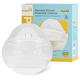 Phanpy Wearable Breast Milk Collector, Manual Breast Pump, Silicone Breast Shells Milk Collector, Wearable Milk Catcher for Breastfeeding, Breast Pads for Leaking Milk(3 oz, 1 pcs)