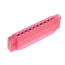 FAVOMOTO Harmonica À Dix Trous Instruments De Musique pour Enfants Mini Harmonica Jeux en Plastique Harmonica Translucide Coloré Jouet Harmonica pour Enfants Harmonica Portable Dix Trous - Les Beatles, Paul McCartney, John Lennon, RIngo Starr, George Harrison