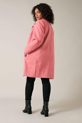 EVANS Watermelon Formal Coat Pink4