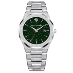 Pr5671 - Silver Frosted & Green Stardust Dial
