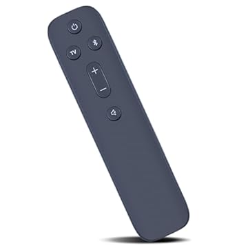 ZWP Controle remoto de substituição compatível com JBL Bar 2.0 SoundBar 80 Watts Bar Studio 2.0 Channel JBLBAR20AIOBLKAM