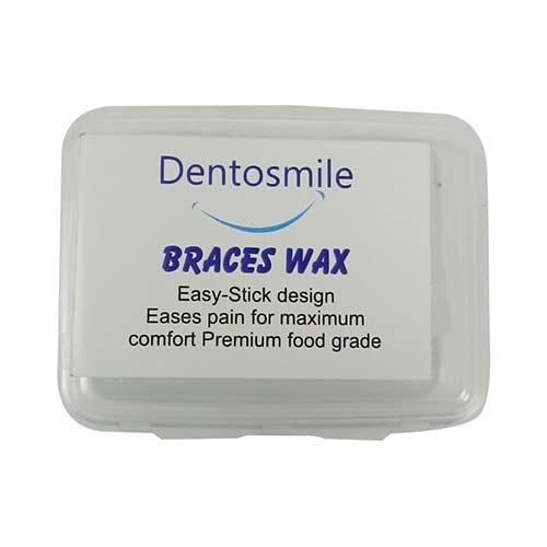 Dentosmile Dental Orthodontic Wax for Braces/Bracket Gum - 5 Strips Per Box (2) (B08QCYZS2F) Amazon Price History, Amazon Price Tracker