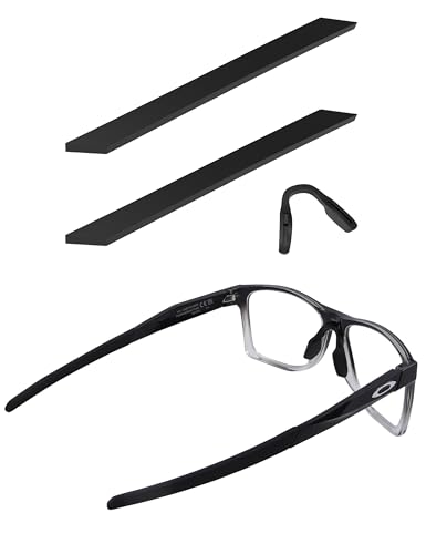Kit plaquettes de nez et manchons en caoutchouc pour Oakley Activate OX8173
