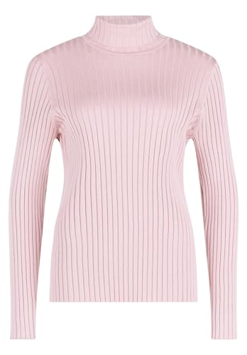 Betty Barclay Damen Feinstrickpullover mit Rippenstruktur Pale Mauve,46