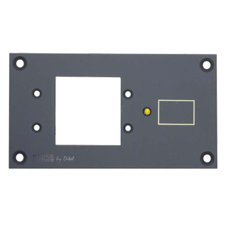 Module AC pour 1 disjoncteur à levier 2P support tableau rail
