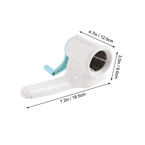 Rallador manual giratorio de acero inoxidable portátil miniatura 2