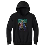500 LEVEL Israel Adesanya UFC Youth Hoodie Sweatshirt - Israel Adesanya Stylebender Flame WHT (Black, Large)