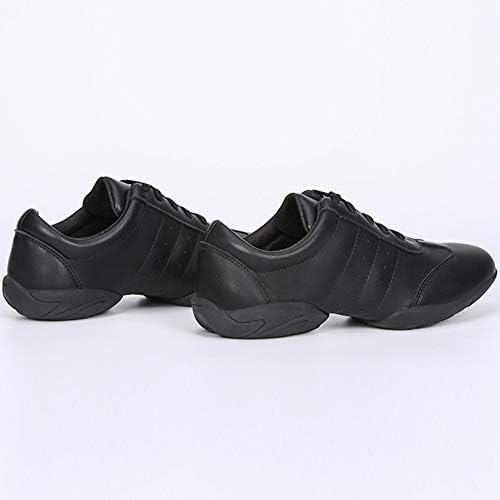 AOQUNFS Women Cheer Shoes Cheerleading Shoes Girls Youth Competition Cheerleading Fashion Sports Athletic Shoes Flats Sneakers,6511WM-White-3,US 8.5 | Image 7