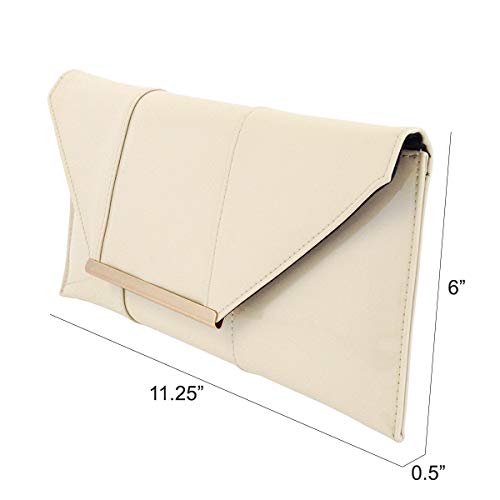 Image of JNB Faux Patent Leather Envelope Candy Clutch