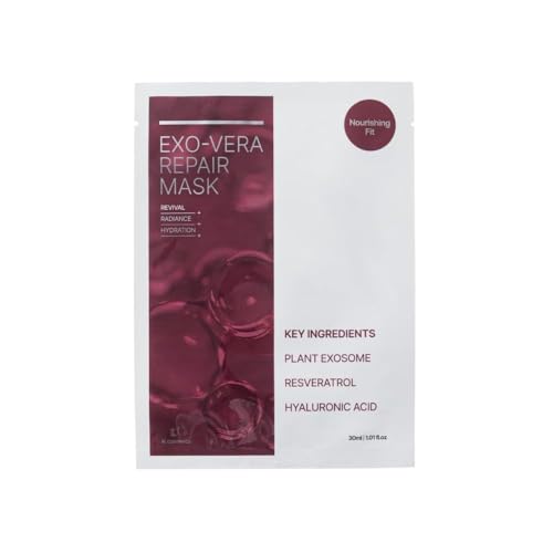 ki Exo-Vera Repair Mask,Pore Minimizing, Elasticity, Plumping Improvement, Korean Skincare,1.01fLoz X 10ea