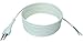 Produktbild Anschlussleitung Zuleitung Euro-Stecker Netzkabel Stromkabel 2-polig 2 x 0,75mm2 (5,0 Meter, Weiss)