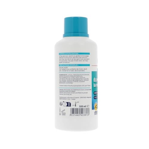 Efiseptyl - Oxi-Pure Renforcement de la dentition Bain de Bouche Protection Halitose - Haleine Fraîche 12h - Efficacité Prouvée - Goût Menthe - Sans Alcool - 500 ml (L'emballage peut varier) – vue 8