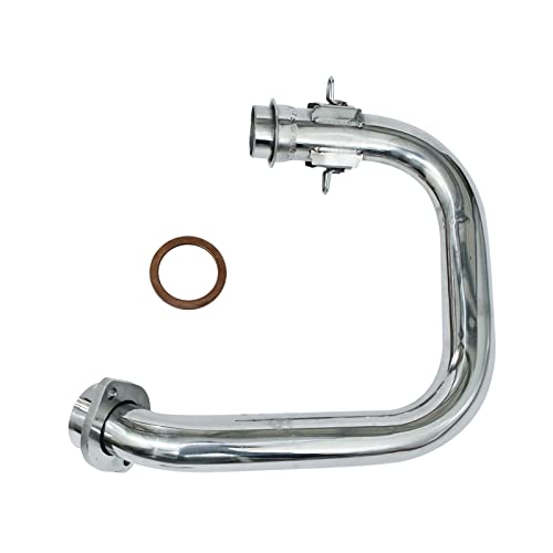 Image of Exhaust Muffler Pipe with Gasket Compatible with 2014-2021 Yamaha Viking 700 YXM700 4X4