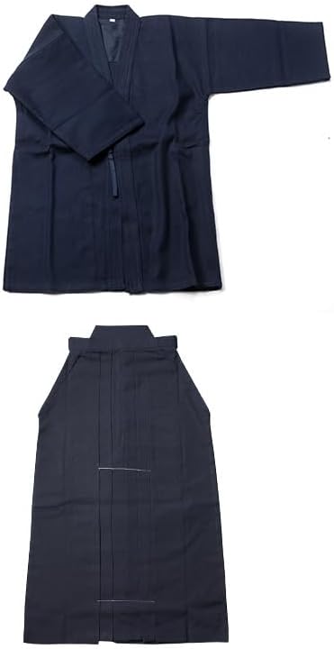 Kendo Uniform Set - Standard - Navy KENDO UNIFORM SET for beginners - kendo uniform kendo gi hakama set