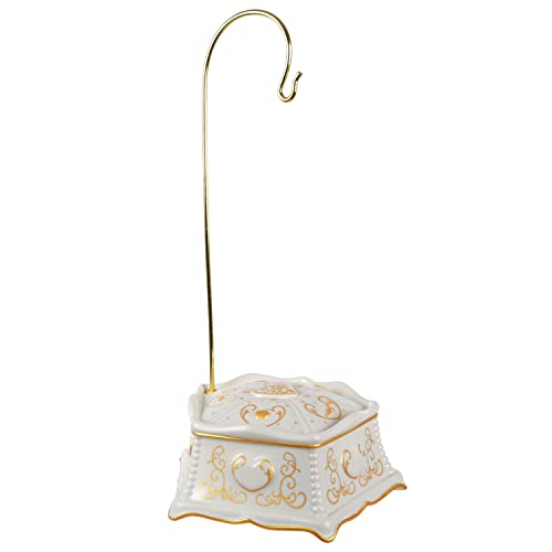 Hallmark Keepsake Christmas Ornament 2020, Disney Princess Celebration Display Stand, Porcelain (2499QXD6614)